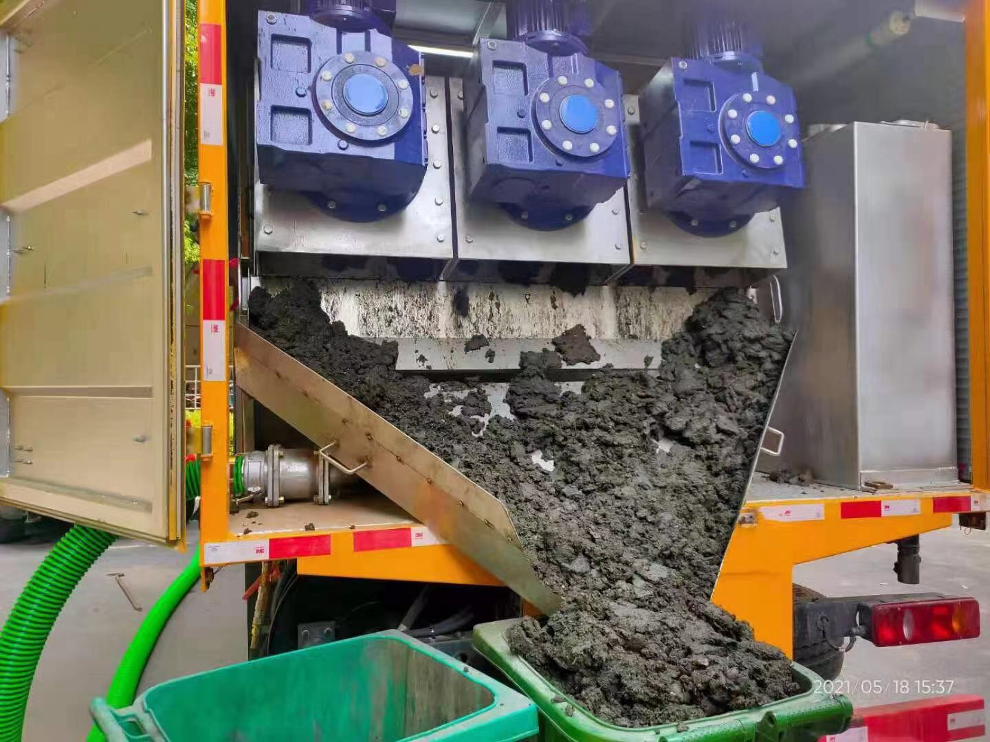 抚宁化粪池清掏城市维护站-泥浆净化干湿分离处理